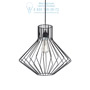 Иконка Ideal Lux 167497 AMPOLLA-4 SP1 NERO подвесной светильник черный