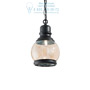 Иконка Ideal Lux 168579 HANSEL SP1 ROUND подвесной светильник черный