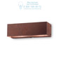 Иконка Ideal Lux 169125 FLASH AP2 CORTEN накладной светильник 