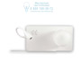Иконка Ideal Lux 174822 BOOK-2 AP2 BIANCO накладной светильник белый