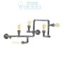 Иконка Ideal Lux 175324 PLUMBER PL5 VINTAGE потолочный светильник 