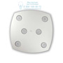Иконка Ideal Lux 175690 MITO PL6 BIANCO потолочный светильник белый