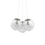 Иконка Ideal Lux 176031 MAPA SAT SP3 NICKEL подвесной светильник 