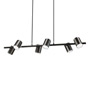 Иконка Ideal Lux 179612 SHOTS SP6 NERO подвесной светильник черный