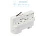 Иконка Ideal Lux 194257 LINK TRACK CONNECTOR WHITE  белый
