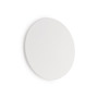 Иконка Ideal Lux 195711 COVER AP1 ROUND BIG BIANCO накладной светильник белый