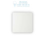 Иконка Ideal Lux 195728 COVER AP1 SQUARE SMALL BIANCO накладной светильник белый