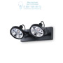 Иконка Ideal Lux 200248 GLIM PL2 NERO потолочный светильник черный