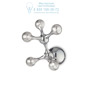Иконка Ideal Lux 200477 NODI CROMO AP5 накладной светильник хром
