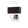 Иконка Ideal Lux 201054 LUXURY AP1 CROMO накладной светильник хром