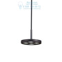 Иконка Ideal Lux 205854 GARAGE SP4 ROUND NERO подвесной светильник черный