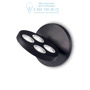Иконка Ideal Lux 205908 GARAGE AP4 ROUND NERO накладной светильник черный
