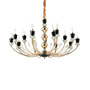Иконка Ideal Lux 206639 VANITY SP15 подвесной светильник черный