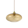 Иконка Ideal Lux 207988 BLOB SP1 AMBRA подвесной светильник янтарный