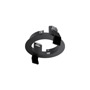 Иконка Ideal Lux 208701 DYNAMIC FRAME ROUND BLACK встраиваемый светильник черный