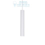 Иконка Ideal Lux 211459 TUBE SP1 SMALL BIANCO подвесной светильник белый