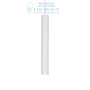 Иконка Ideal Lux 211701 TUBE SP1 MEDIUM BIANCO подвесной светильник белый
