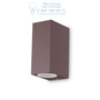 Иконка Ideal Lux 213354 UP AP2 COFFEE уличный накладной светильник 
