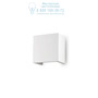 Иконка Ideal Lux 214672 FLASH GESSO AP1 SMALL накладной светильник белый