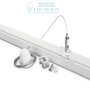 Иконка Ideal Lux 216829 LINK TRIMLESS KIT PENDANT 5 MT  сталь