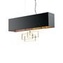 Иконка Ideal Lux 219738 LUXURY SP6 OTTONE подвесной светильник 