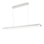 Иконка Ideal Lux 221205 CROISETTE SP1 BIG подвесной светильник белый