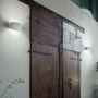 Иконка Ideal Lux 221915 ABRAM AP1 BIG BIANCO уличный накладной светильник белый