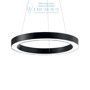 Иконка Ideal Lux 222110 ORACLE SP1 D70 NERO подвесной светильник черный